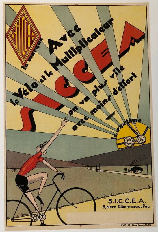 Poster of bicycles
