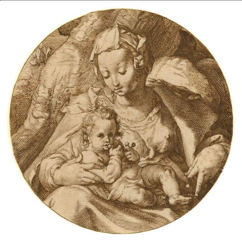 picture of the Virgin and Child