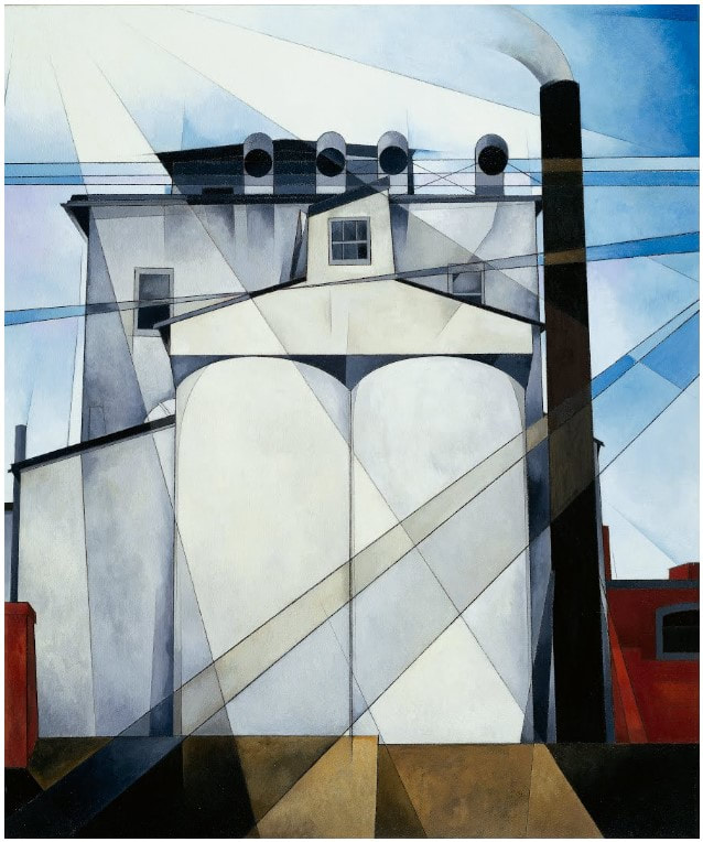 Picture of Charles Demuth's My Egypt, a painting.