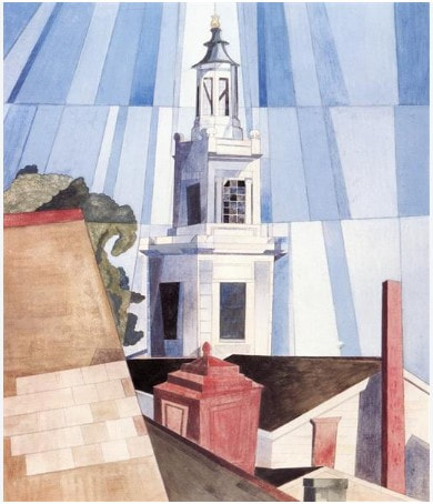 Picture of Charles Demuth's The Tower, a painting.