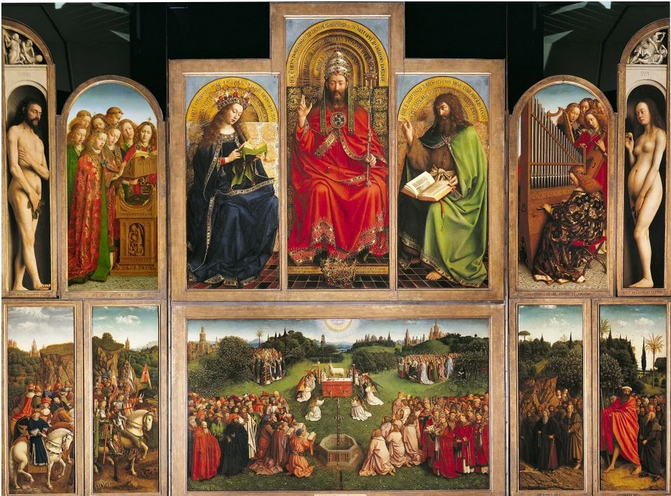 picture of an altarpiece 