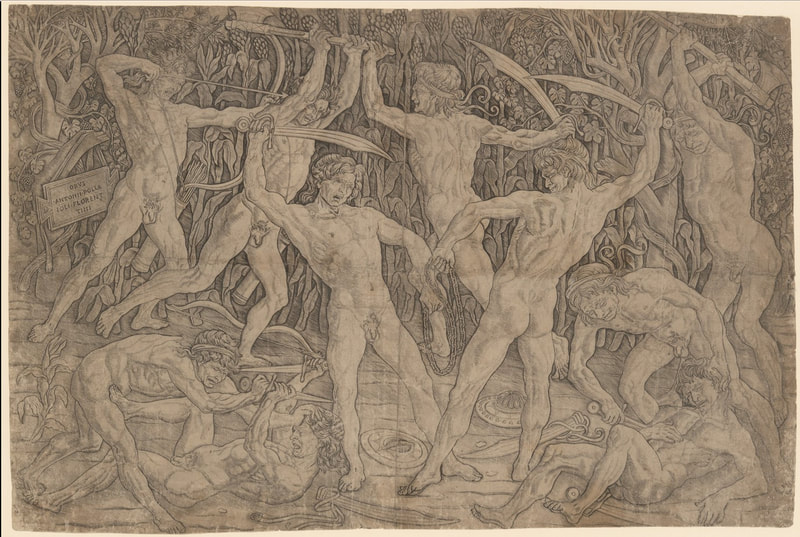 picture of nude men in battle