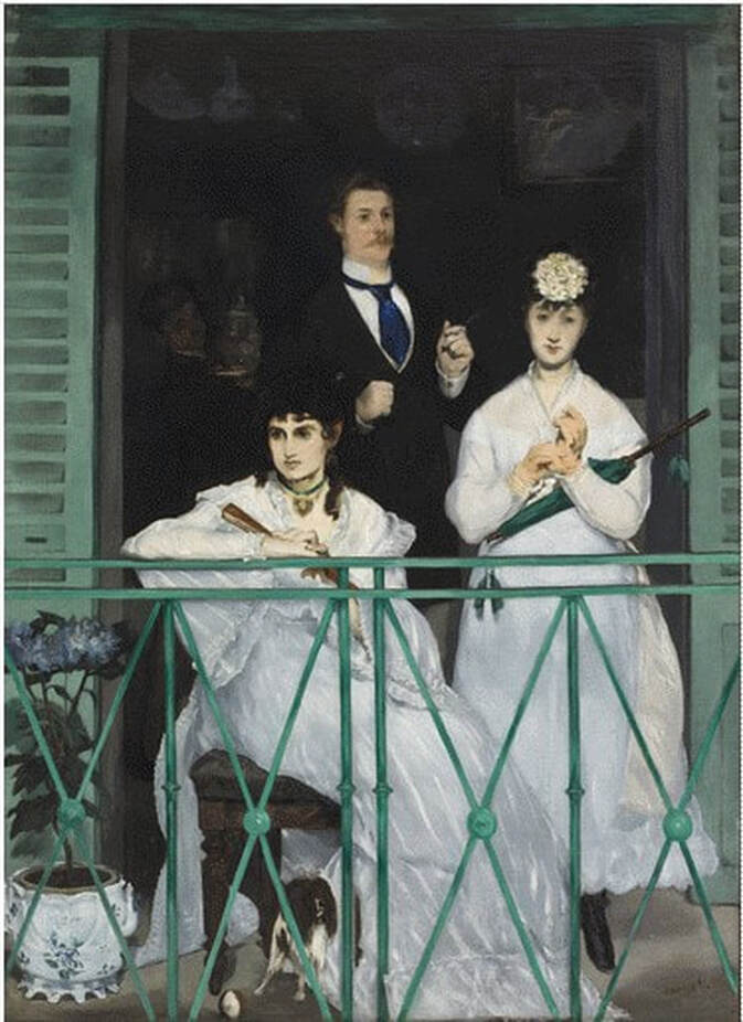 Picture of Edouard Manet's The Balcony
