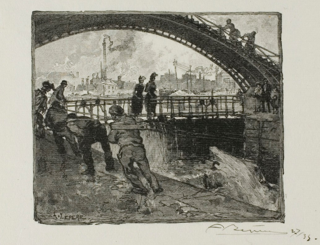 picture of Paris bridge