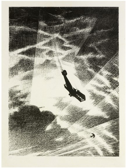 picture of plane dive bombing