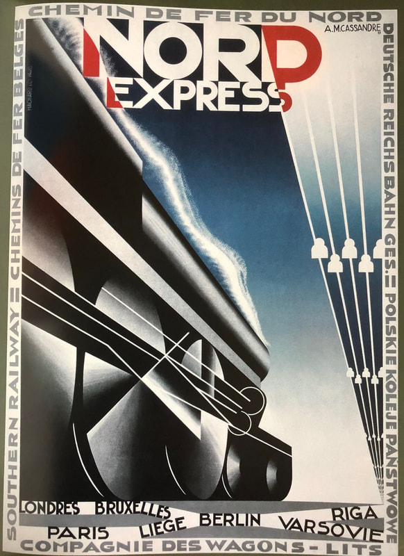 Poster of a train locomotive