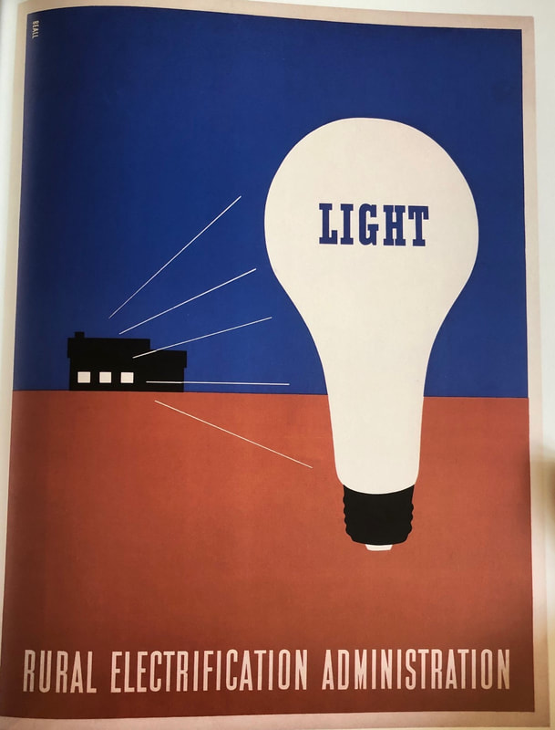 Poster of a light bulb