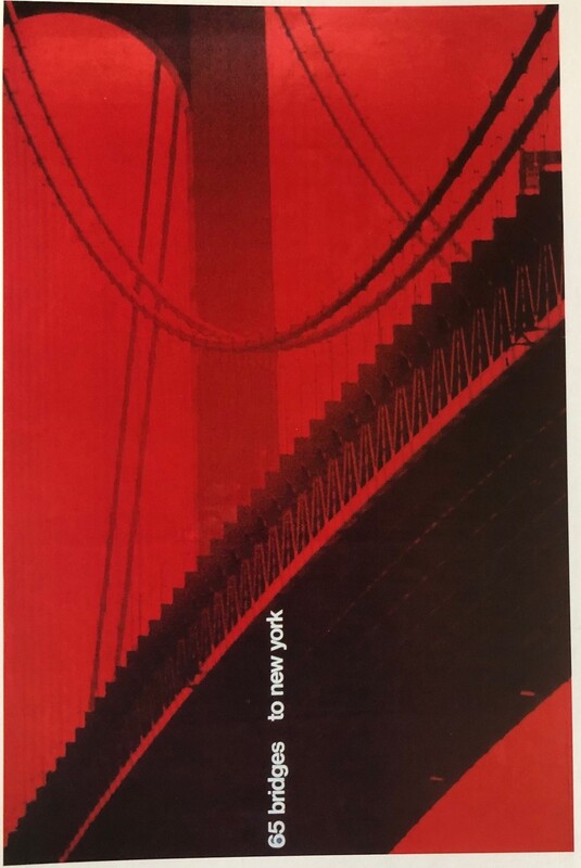 Poster of a New York bridge