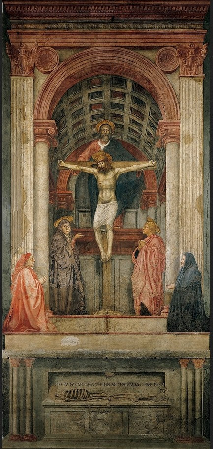 picture of a crucified Christ