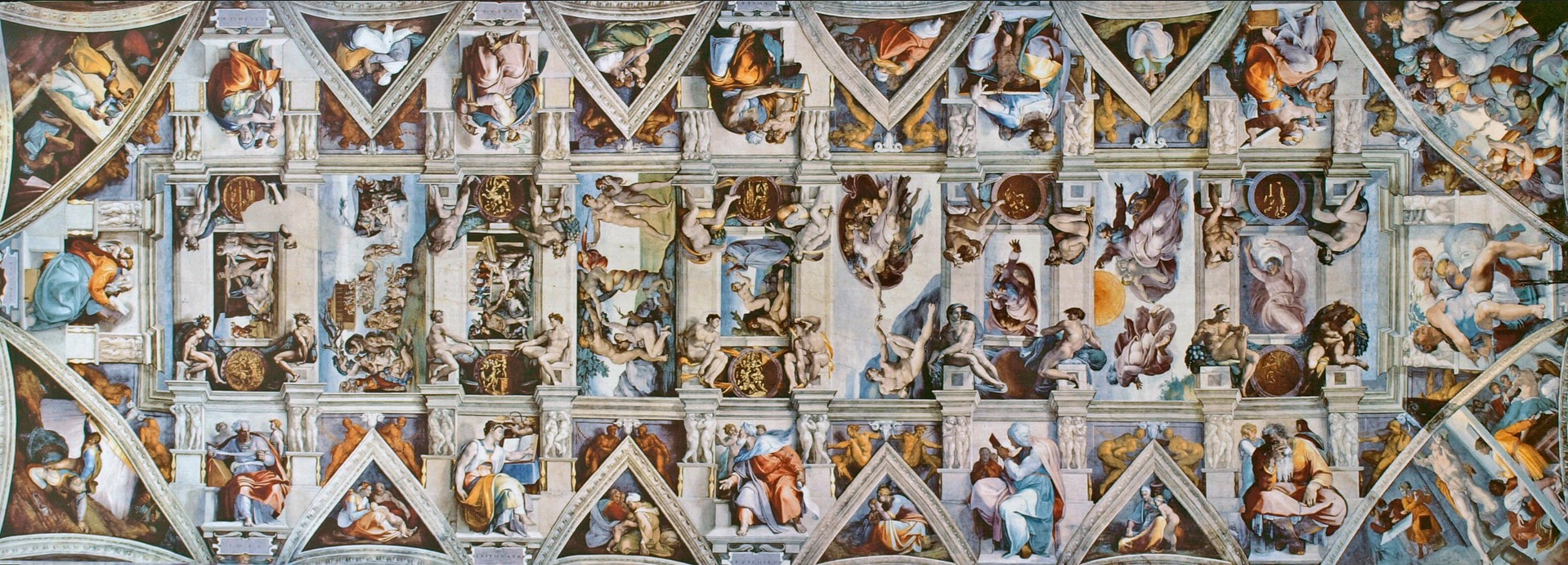 picture of sistine ceiling