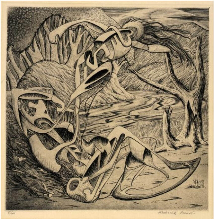 Picture of Roderick Mead's print, Creation of Eve
