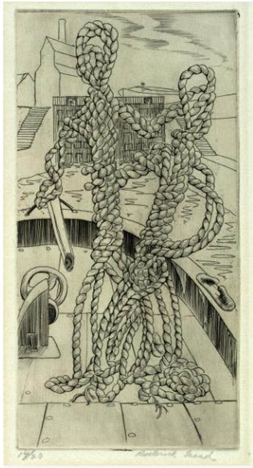 Picture of Roderick Mead's print, Rope People