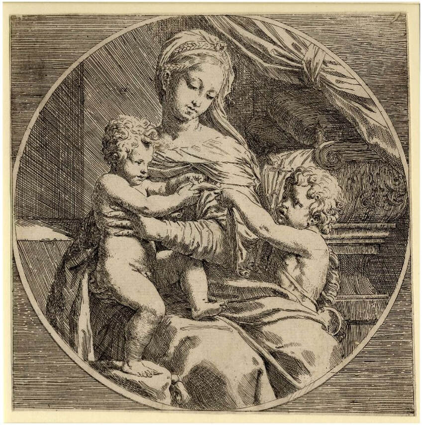 Picture Virgin and Child